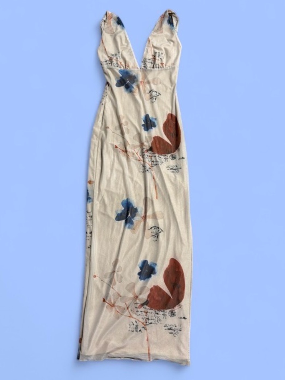 Tiger Mist Floral Butterfly Maxi Dress - Picture 1 of 3